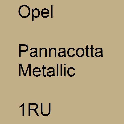 Opel, Pannacotta Metallic, 1RU.